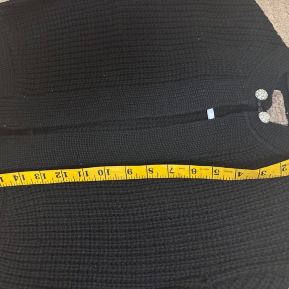 VINTAGE 1940s 1950s Koret Crop Knit Cardigan Sweater - Picture 4 of 6